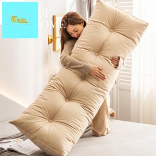 QIHAN Đệm đầu giường, tựa lưng tựa đầu lớn, tựa lưng ghế sofa đầu giường cố định, gối giường bọc tatami, đệm có thể tháo rời và giặt được