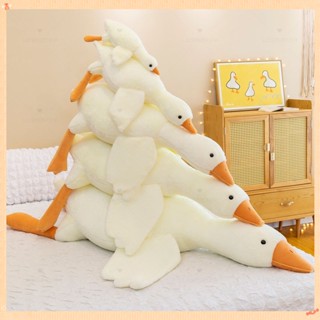  Đồ Chơi Thú Nhồi Bông Hình Con Ngỗng Trắng Dễ Thương Đẹp Mềm Mại Thoải Mái Gối Sang Trọng Bông Ngỗng 