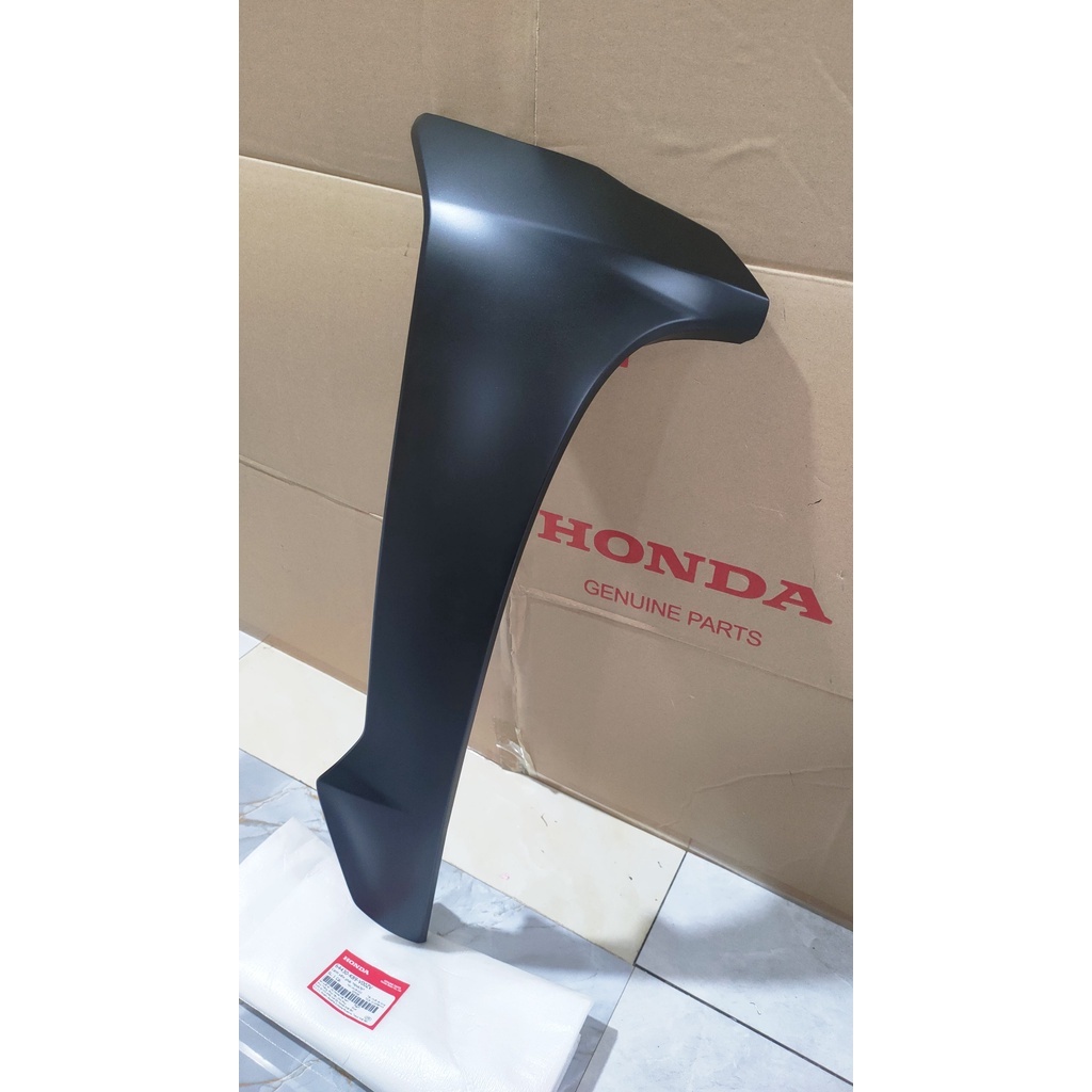 Cánh yếm bên phải | bửng yếm WAVE A110  màu Đen nhám *76* chính hãng Honda