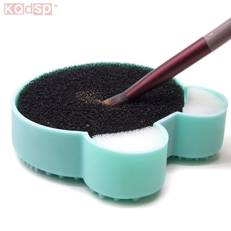 Hộp silicone Vệ Sinh Cọ Trang Điểm < kqdsp >