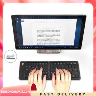 Bàn Phím bluetooth Không Dây Gấp Gọn Cho ios android windows laptop