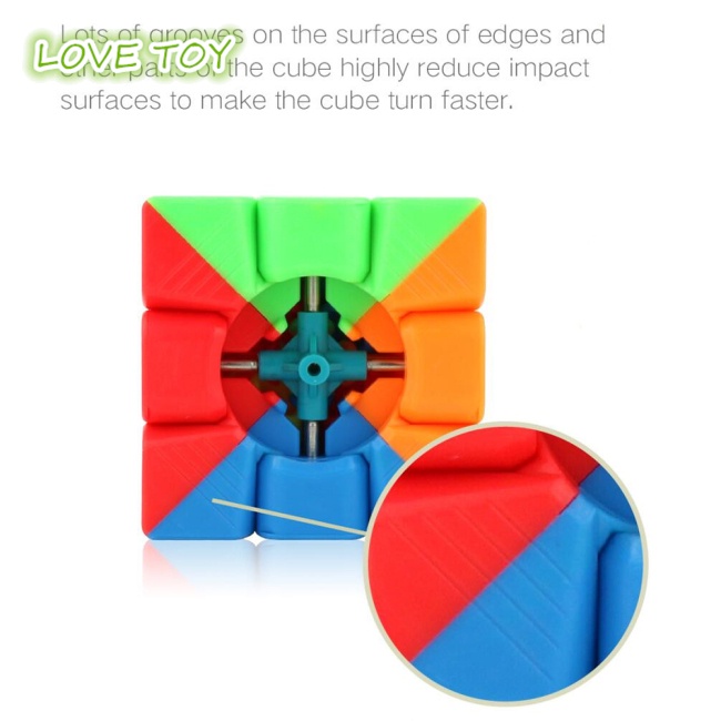 Móc Khóa Khối Rubik mini 3 * 3 * 3 Tốc Độ Cao Đồ Chơi Giáo Dục Cho Trẻ Em