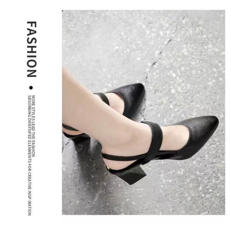 Giày Sandal Mũi Nhọn Đế Bằng Thời Trang Dành Cho Nữ