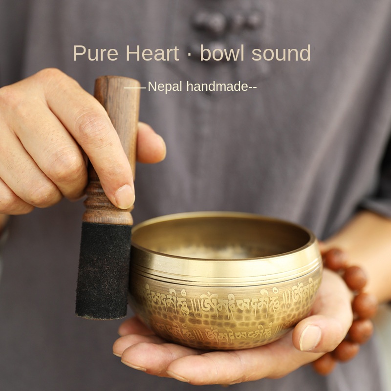 Chén Hát Phật Giáo nepal Bằng Đồng