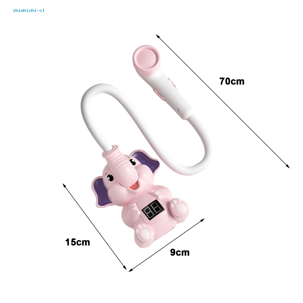 Đầu Vòi Hoa Sen Điện Tử Có Màn Hình lcd Hiển Thị Nhiệt Độ Nước Tắm Cho Bé Sơ Sinh