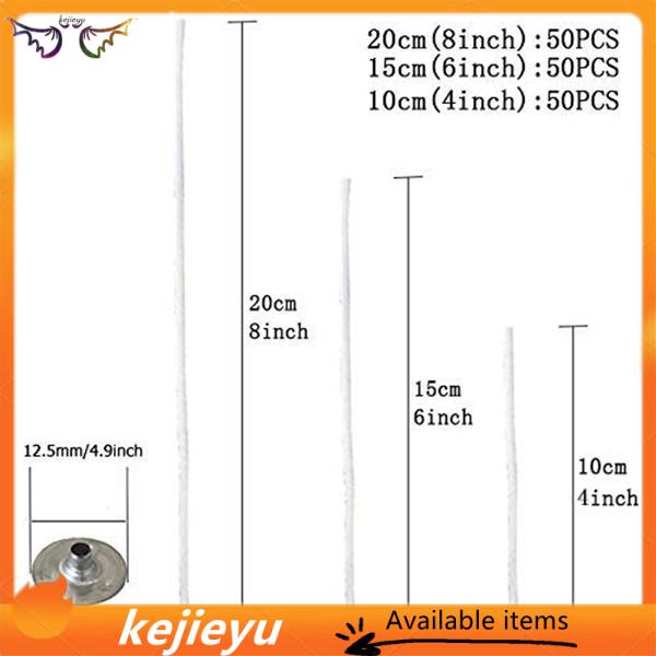 Bộ 150 Cây Nến Tự Nhiên 8 inch 50 Cây Nến 6 inch Tự Làm