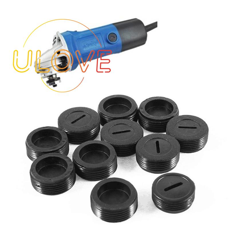 Set 10 Cặp Nắp Chặn Bằng Cao Su carbon 14mm Cho Máy Mài Góc