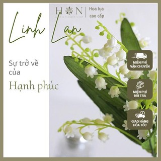 Hoa linh lan - hoa giả, hoa lụa trang trí nhà siêu đẹp