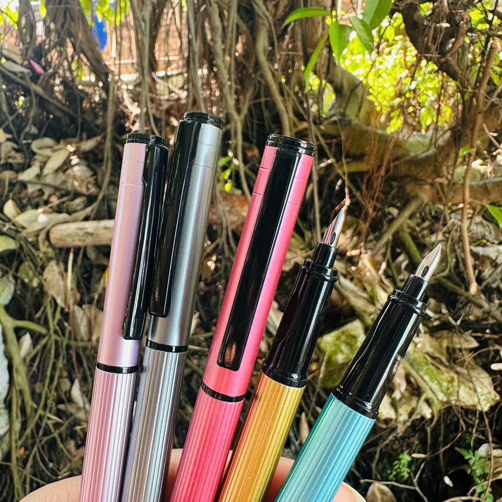 Bút Owengu 817 kim tinh lá tre phong cách lộ ngòi hoàn toàn mới cực sang chảnh