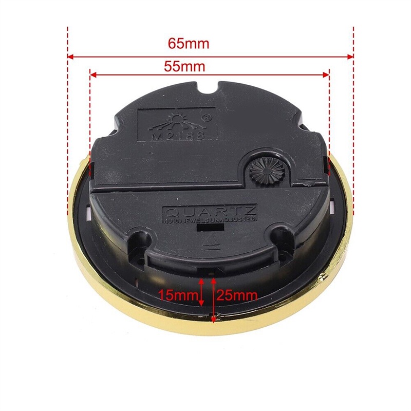 New M2188-65MM Quartz Clock Insert with Roman Numerals 65MM Diameter Replacement