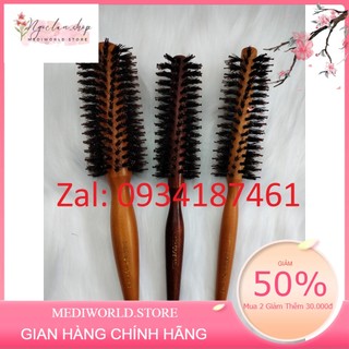Lược chải tóc uốn có 3 kích cỡ nâu đậm - ngoclan.shop