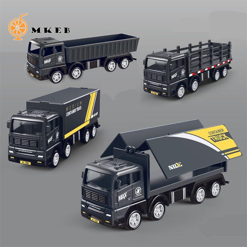 Mkeb Mô Hình Xe Tải container Đồ Chơi Cho Bé