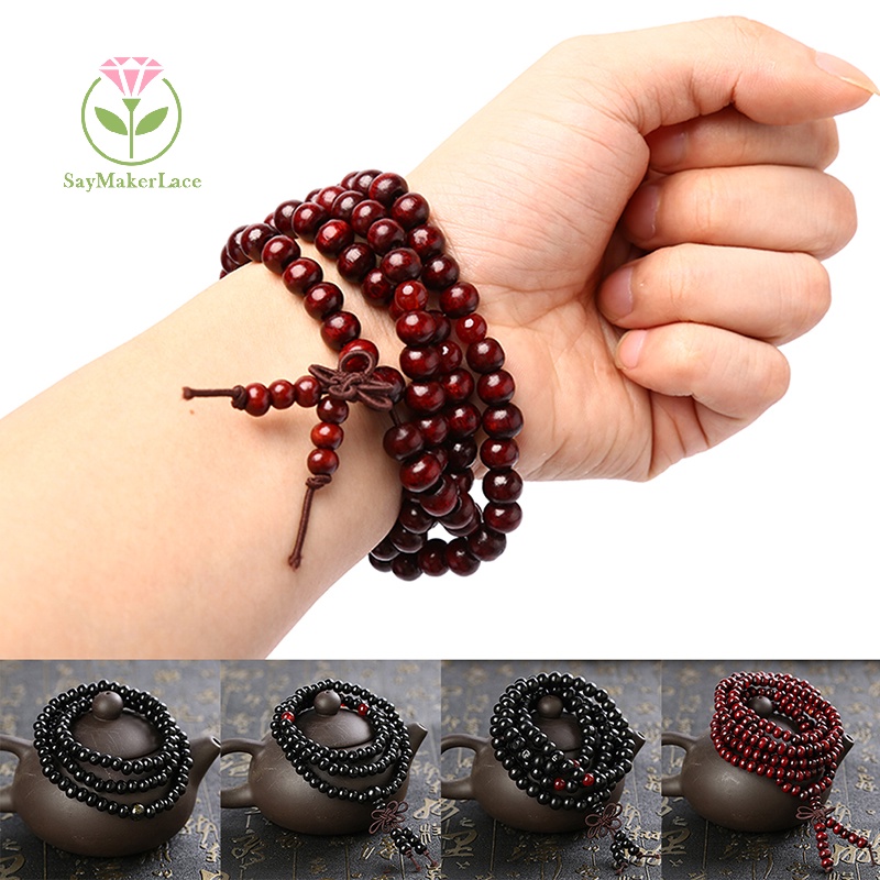 Vòng Tay Chuỗi Hạt Phật Giáo 6 / 8mm Cho Nam Và Nữ