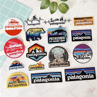 ♚ Patagonia - Miếng Vá Ủi Thể Thao Ngoài Trời ♚ 1pc Tự Làm May Trên Sắt Trên Các Bản Vá Lỗi