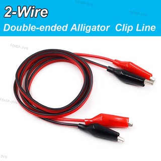 Dây cáp cá sấu 2 đầu kẹp cá sấu 1m vn3f