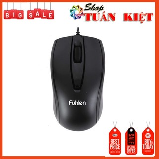 Chuột có dây Fuhlen L102 Giảm 30k khi nhập MAYT30- Chuột văn phòng giá rẻ Fuhlen L102