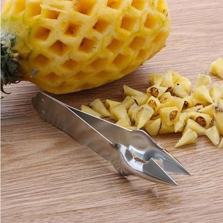 Dụng cụ lấy mắt dứa inox - dao gắp mắt trái thơm siêu nhanh