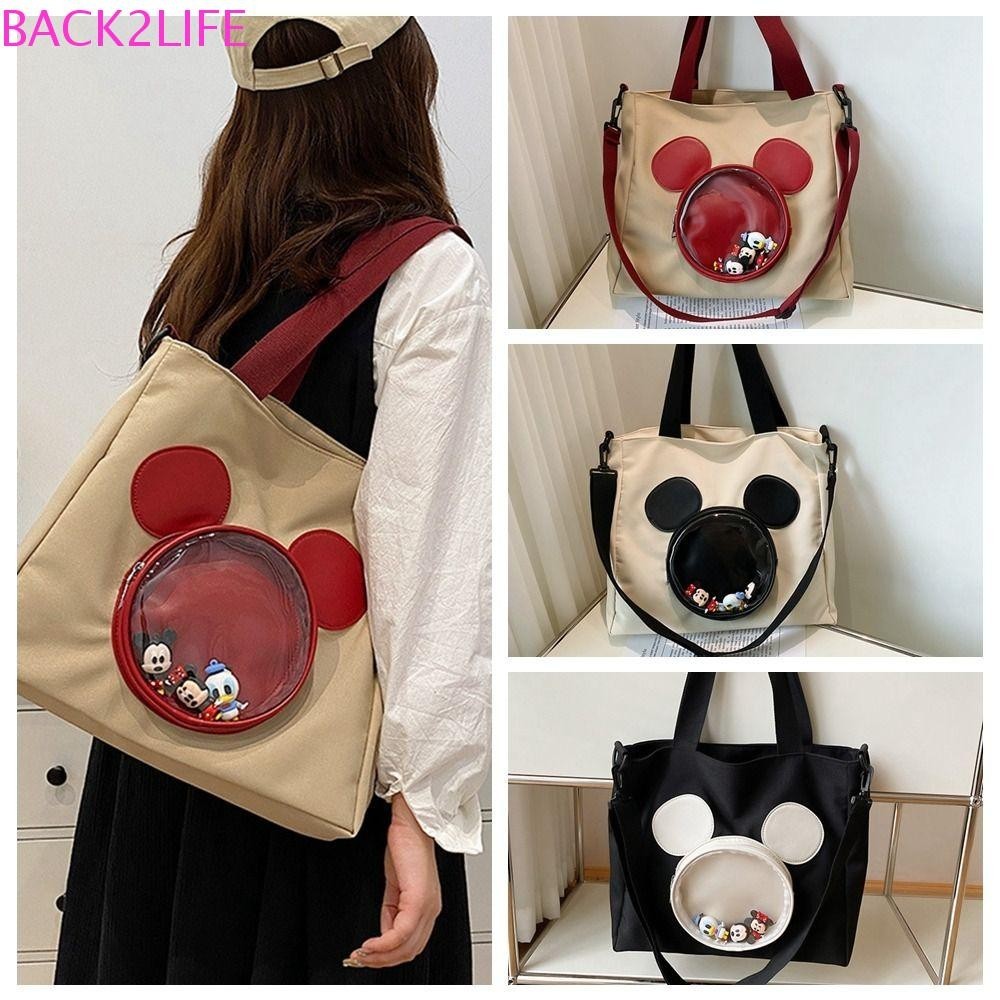 Túi vải Trong Suốt In Hình Chuột Mickey 2Life Đơn Giản