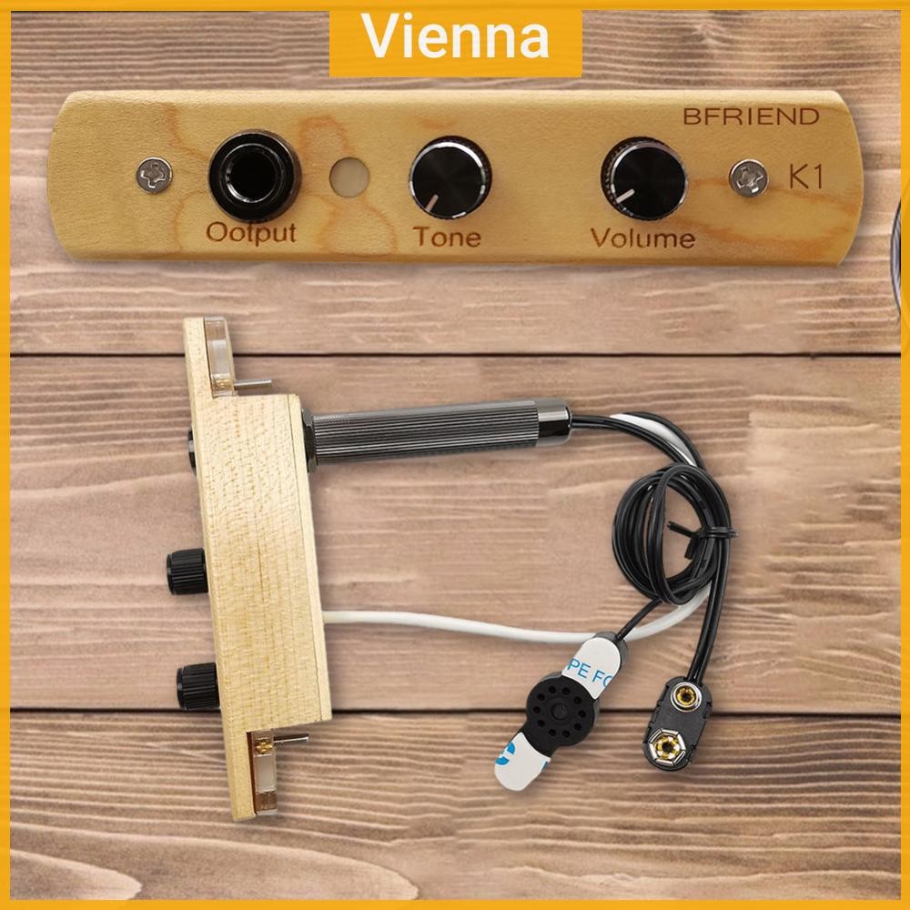 Cajon Box Drum Preamp / Pickup Hệ thống đón điện tử Nhạc cụ Pickup Pickup