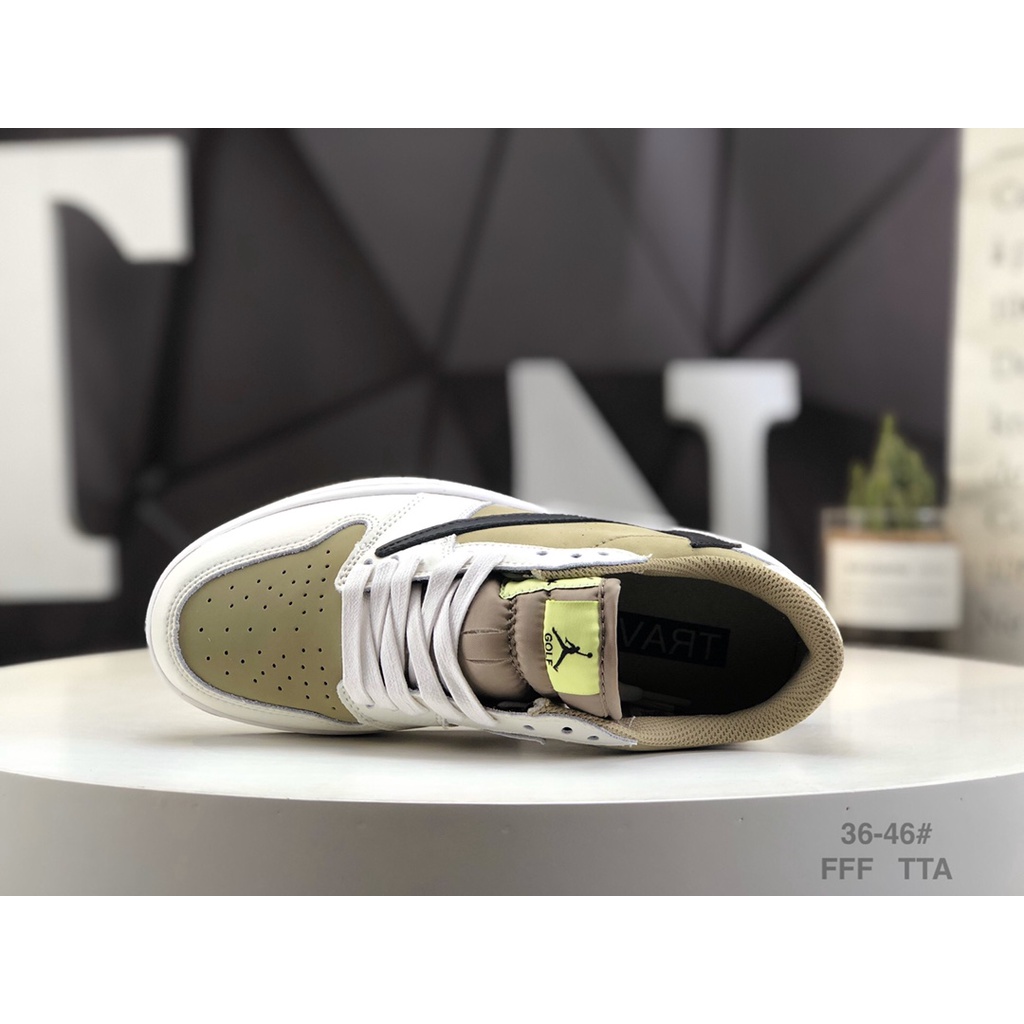 Giày Thể Thao travis scott x jordan 1 golf aj1 fz3124-200 36-45