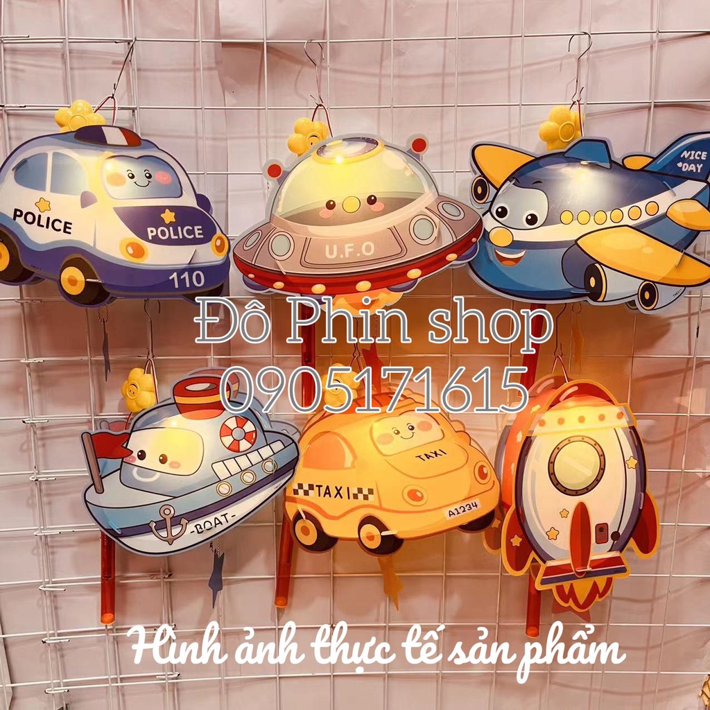 Lồng đèn trung thu DIY cao cấp mẫu mới 2023 có đèn và nhạc, hình siêu nhân nhện kitty pony doraemon