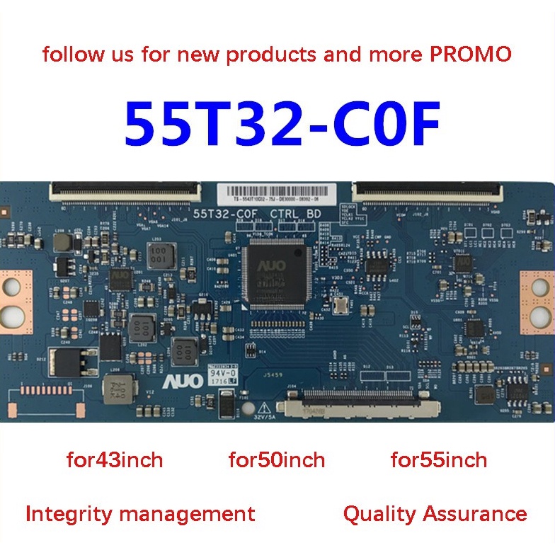 Baord Tcon Orihinal TV 55T32-C0F CTRL BD Logic Board 55T32-COF pxb