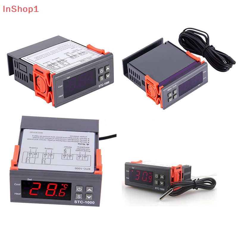 Bộ Điều Khiển Nhiệt Độ Kỹ Thuật Số mới 12v / 24v / 110v / 220v stc-1000
