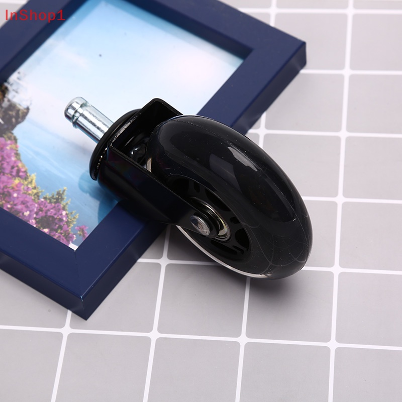 1 Bánh Xe Cao Su Xoay 3 inch Mẫu mới Cho Ghế Văn Phòng