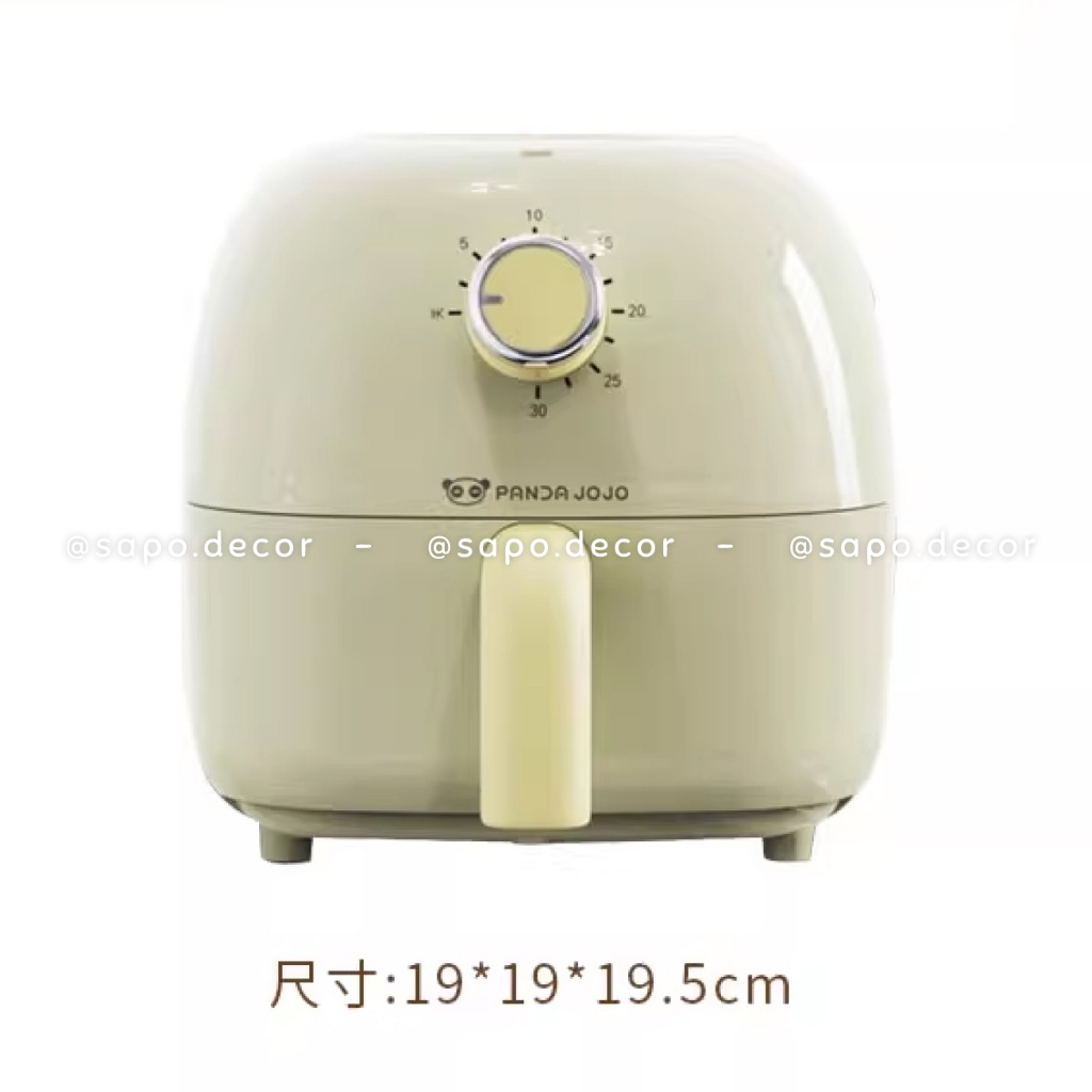 Nồi chiên không dầu Pandajojo mini 2L - Sapo Decor 182