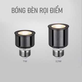 Bóng Đèn rọi, Chip LED COB 5W/7W/9W/12W/15W/18W/20W, Đui đèn E27, Trang trí phòng khách, phòng ngủ, Phòng làm việc