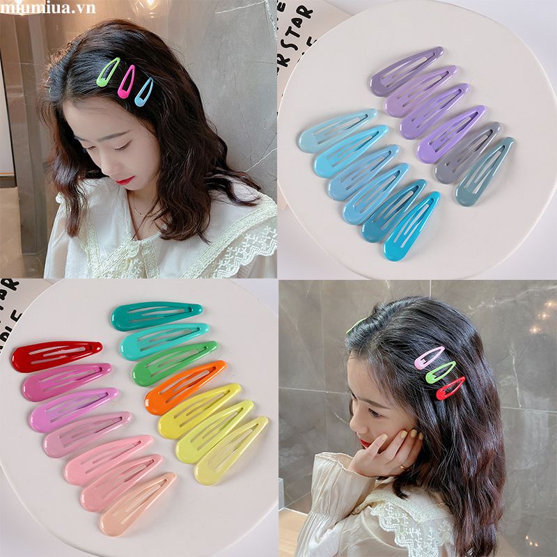 Miumiua🎀Kẹp tóc mini nhiều màu sắc đáng yêu cho bé gái