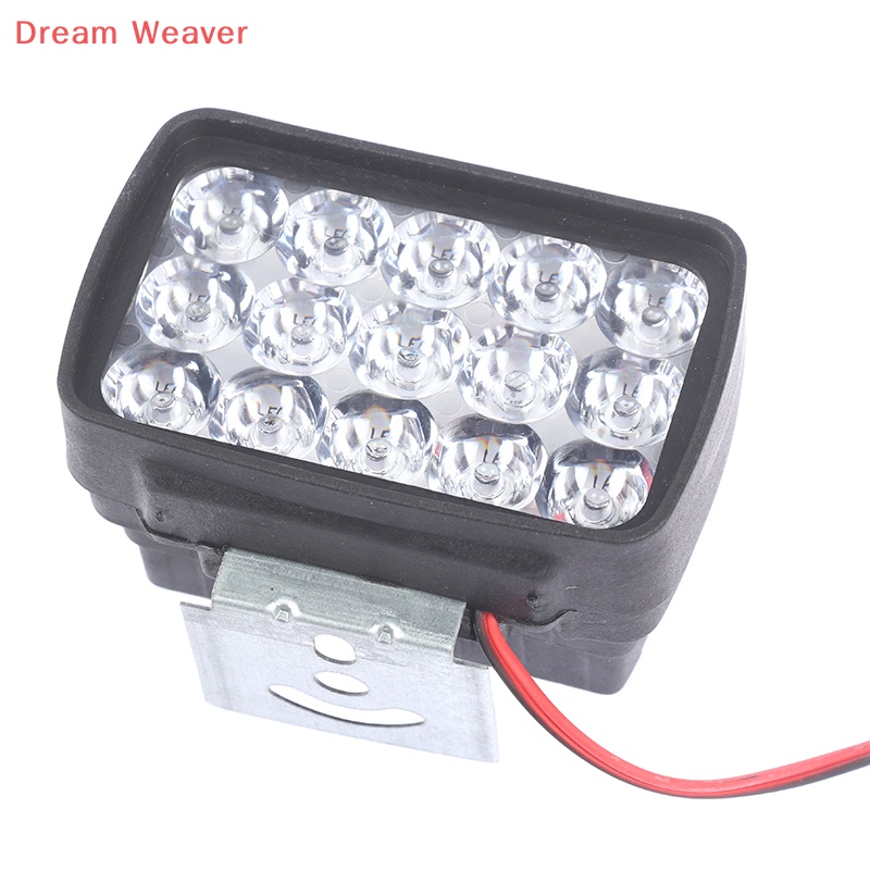 Đèn Pha led 15 Bóng 1000lm Chuyên Dụng Cho Xe Mô Tô atv