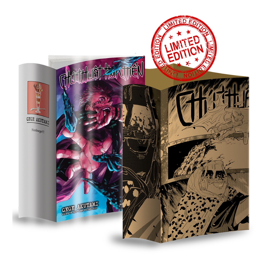 Sách Chú Thuật Hồi Chiến  Limited Edition - Bản Quyền