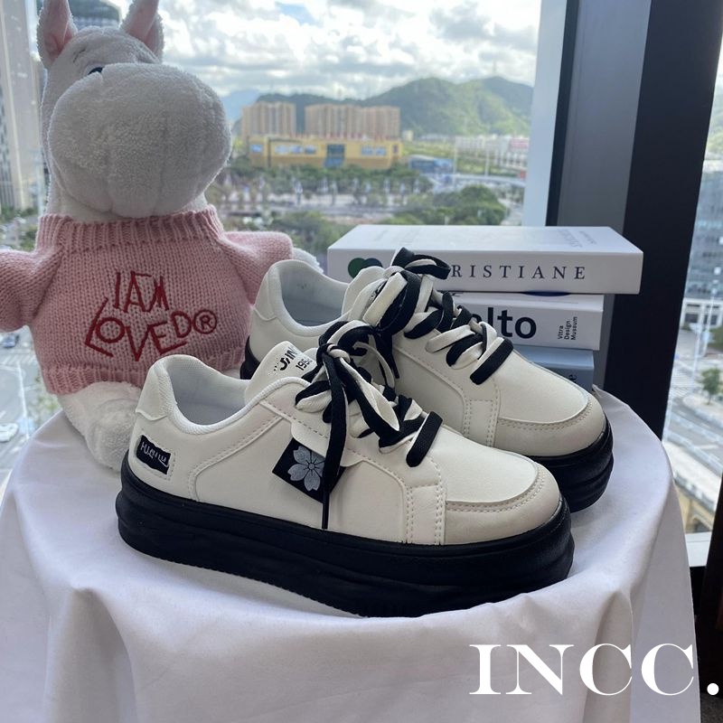 INCC   thể thao nữ giày giày thể thao nữ 2023 NEW giày sneaker nữ đáy dày Xu hướng thời trang Thông khí  Cái mới Korean Style fashion Beautiful FYD239032P 37Z230910