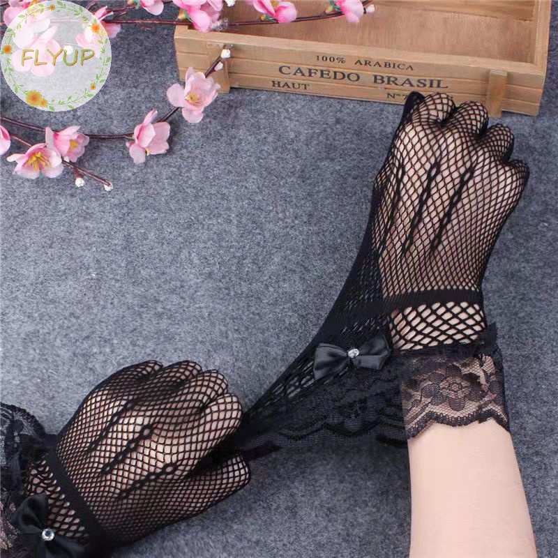 Flyup Găng Tay Ren Siêu Mỏng Thoáng Khí Cho Cô Dâu