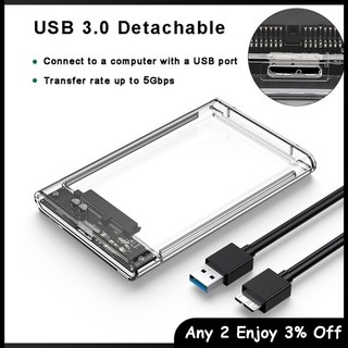 Zevaret hộp ổ cứng ssd 2.5-inch cổng usb 3.0 tốc độ cao