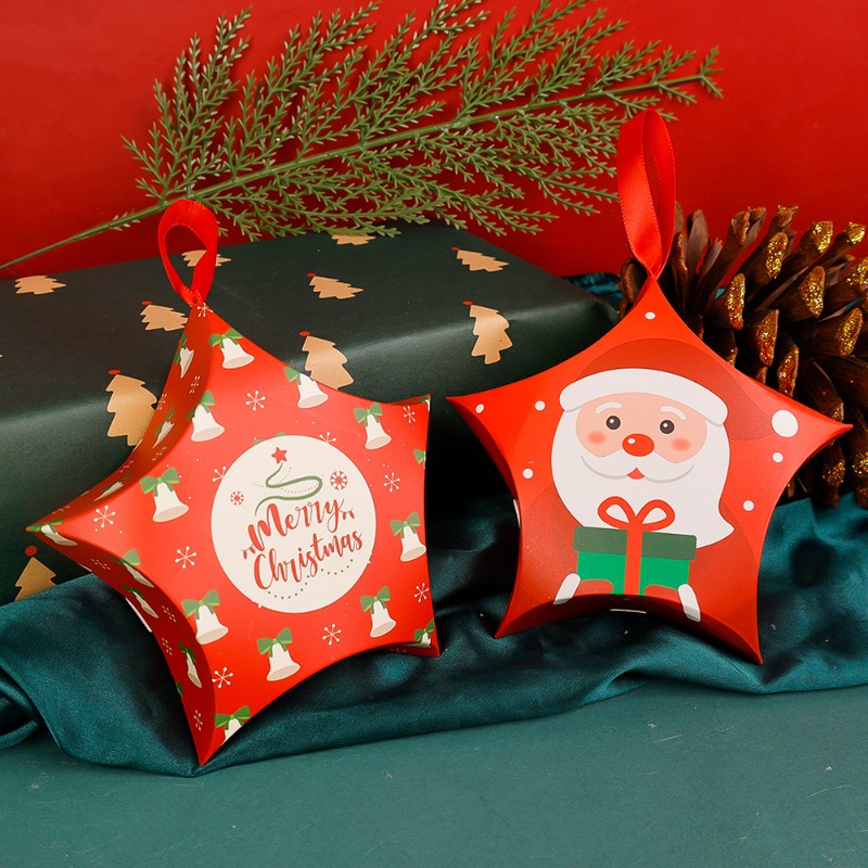 Hộp Giấy Đựng Kẹo / Quà Giáng Sinh Hình Ông Già Noel / Người Tuyết