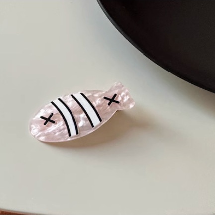 Hoạt Hình Kẹp Tóc Hình Cá Bằng acrylic Cho Bé Gái