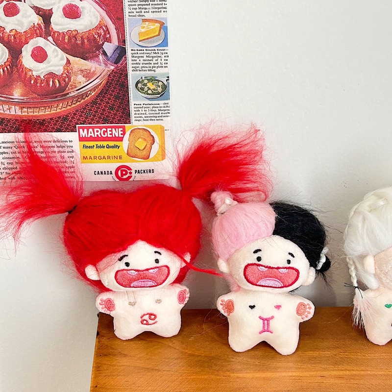 Búp Bê Nhồi Bông Hình 12 Cung Hoàng Đạo Dễ Thương 10cm