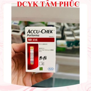 Hộp 50 que thử đường huyết Accu Check Performa