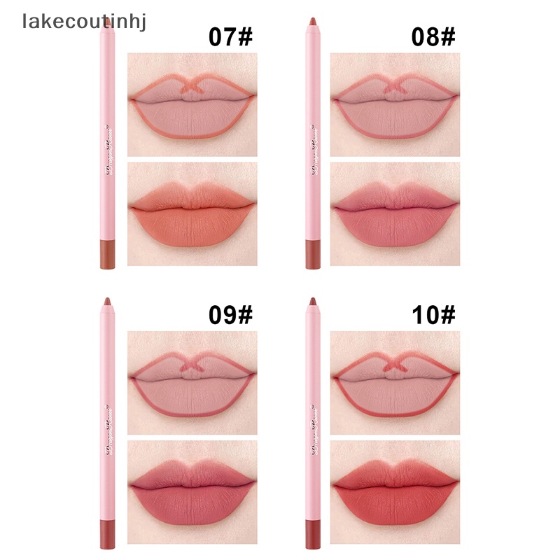 Lu Bút Chì Kẻ Viền Môi Lì Màu Gợi Cảm Chống Nước Lâu Trôi Không Dính Cốc