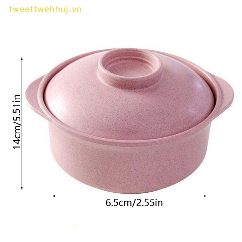 Tweehuj Bát Ăn Mì Có Nắp Phong Cách Nhật Bản vn