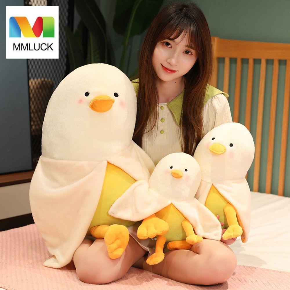 Chú Vịt Nhồi Bông Mềm Mại Đáng Yêu Trang Trí Nhà Cửa