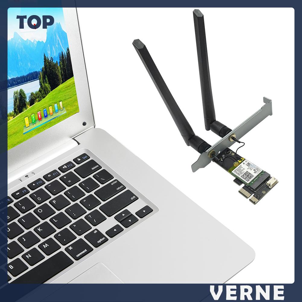 Thẻ Mạng wifi 6E Pci-E 2.4g / 5.8g / 6ghz bluetooth 5.3Ghz