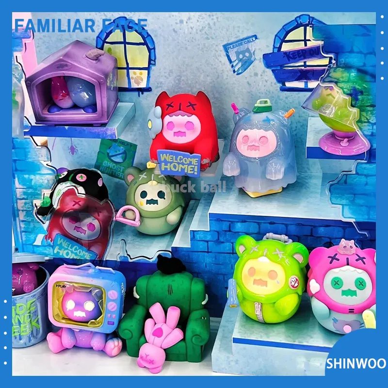 Blindbox mô hình nhân vật Shinwoo bear house