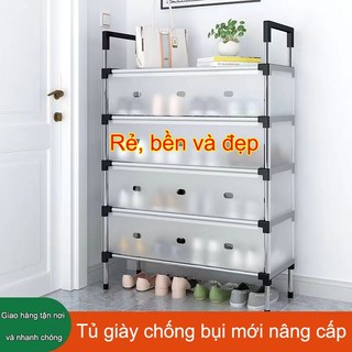 Kệ để giày dép Kệ giày chống bụi Kệ giày 5 tầng Giá đựng giày dép Kệ giày cao cấp đa năng cho ký túc xá tại nhà