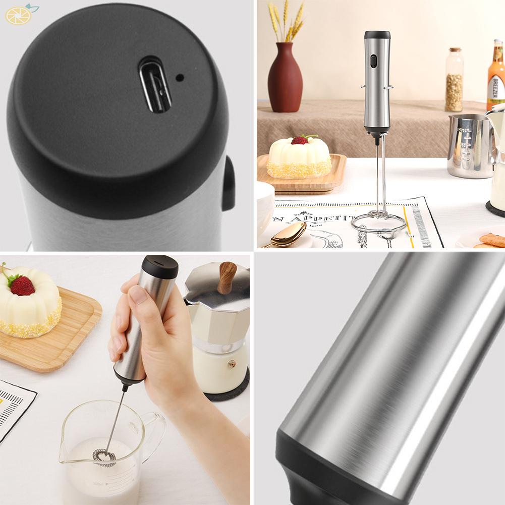 Lightweight Electric Milk Frother Effortless Frothing for the Perfect Cappuccino