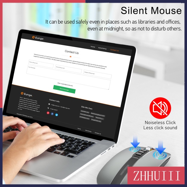 Chuột bluetooth Không Dây jt m113 2.4g / bluetooth 5.1 Chế Độ Kép 2400dpi Cho pc laptop
