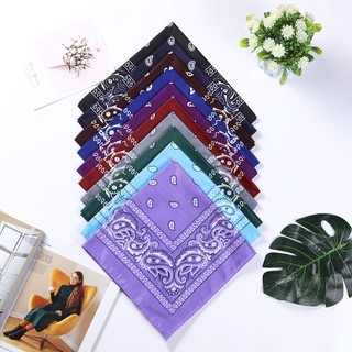 Khăn BANDANA Streetwear siêu nhiều màu 54cm Khăn Streetwear siêu nhiều màu, Bandana thời trang hàng ngày,đi xe đạp GIUSE