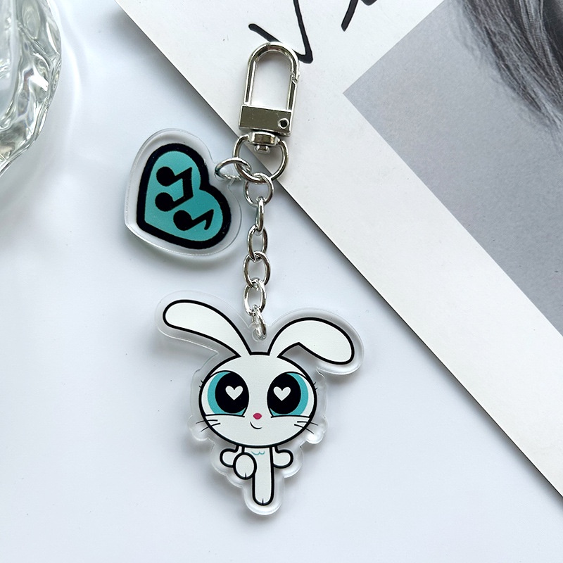 Móc Khóa Hai Mặt acrylic Phong Cách kpop Nans get up Cobrand Cao Bồi minji peripheral